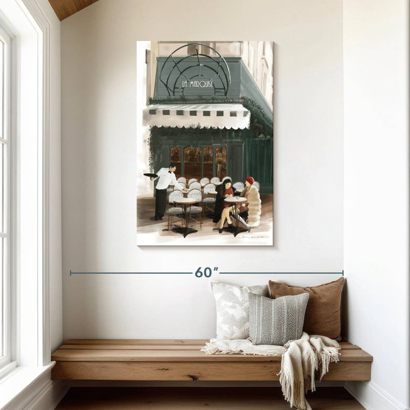 Lilie Paris Bistro, 45" H x 30" W