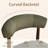 Upholstered Dining Barrel Chair Set of 2, Extra-Wide 20” Seat, Deep Cushioned Comfort, Plush Fabric, Solid Wood Legs-697240347