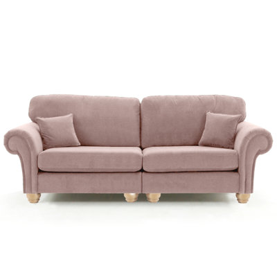 Foreston 4 Seater Velvet Sofa