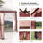 10'x10' Patio Gazebo Tent Outdoor Canopy Shelter W/ Mosquito Netting & 2-tiered Vented Top For Garden, Backyard Deck And Lawns-115153659
