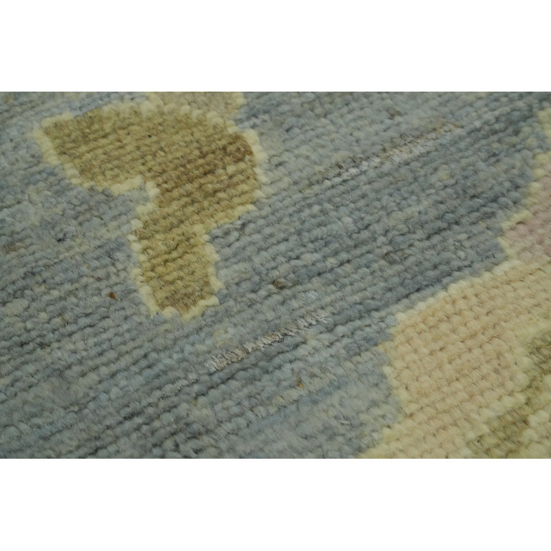 Tapis turc en laine fait à la main Oushak 9 x 12
