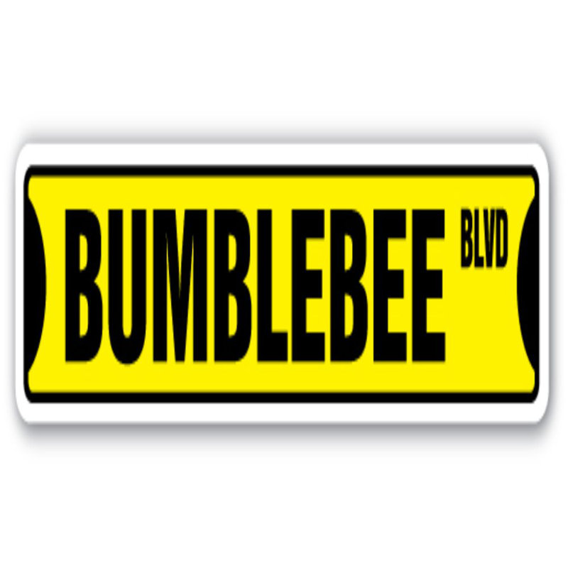Bumble Bee Street Sign