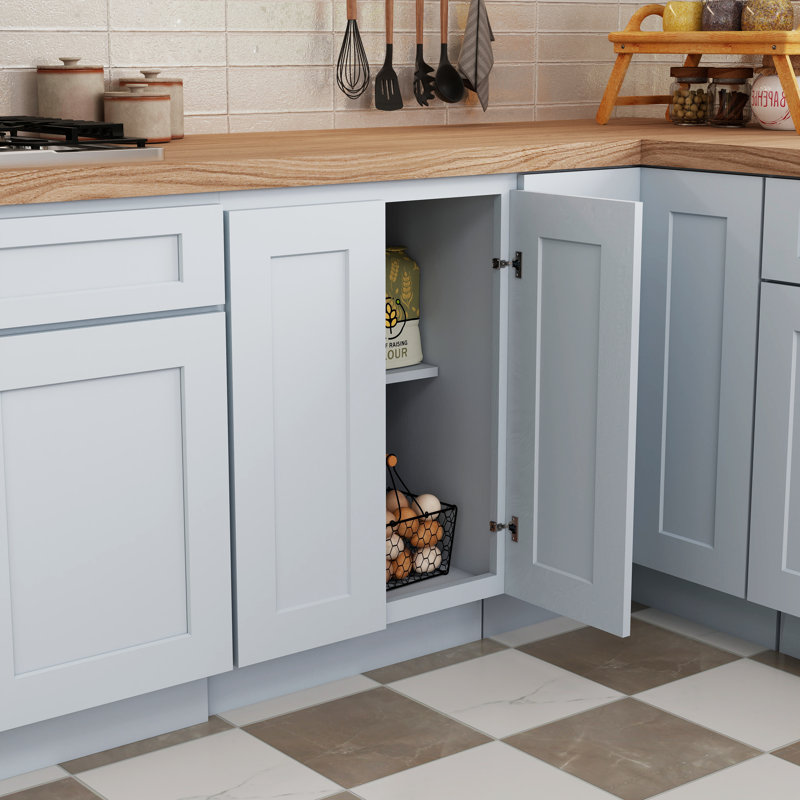 Armoire de cuisine avec 2 portes l 24 po x P 24 po x H 34,5 po CASAINC, 24"