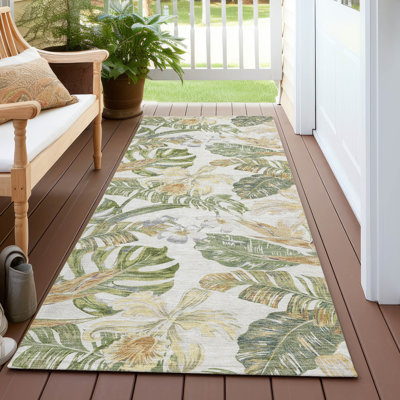 Tapis ivoire intérieur / extérieur lavable à la machine Cinead ACN1708