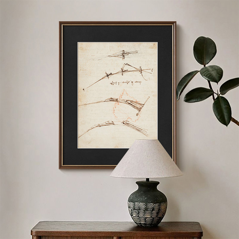 Ensemble de 3 pièces d'art mural Mid-Century, H 40,55 po x l 33,46 po