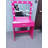 Vanity Desk with Mirror and Lights, Dressing Table with Large Drawer, 1 Level Storage Dresser & 3 Lighting Modes Adjustable Brightness, Suitable for Bedroom-7243975