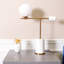Bianca Brushed Gold Marble Modern Table Lamp