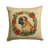 Christmas Flowers Frame Other/No Pattern Outdoor Throw Pillow-92587479-92587480