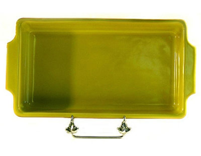 Frankoma Standard Yellow Ceramic Loaf Pan
