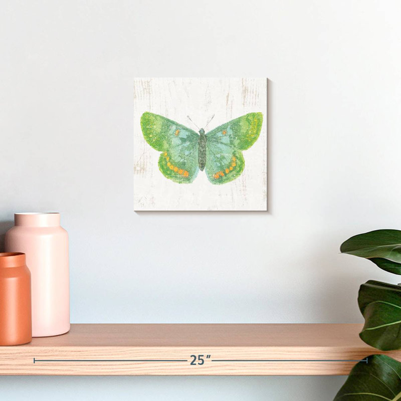 Crowle Barn Butterflies II, 10" H x 10" W