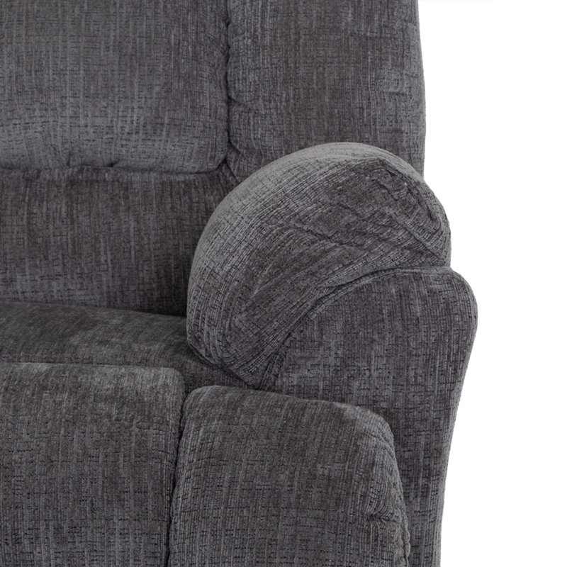 Fauteuil relevable 4468, Polyester gris