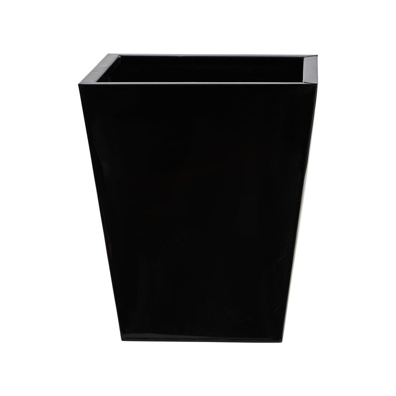 Frankey Metal Pot Planter, 15" H x 13" W x 13" D, Bronze