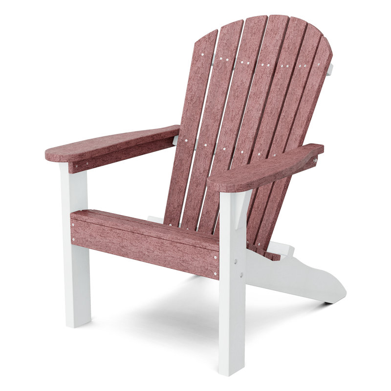 Chaise Adirondack Heritage Sunset, Cerisier / blanc