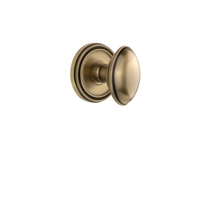 Grandeur Soleil Rosette Single Dummy with Eden Prairie Door Knob
