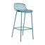 Tabourets de bar d'extérieur en plastique et en métal Urbina Modern-124215909