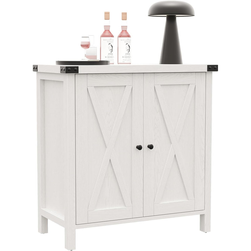 76cm Sideboard, White