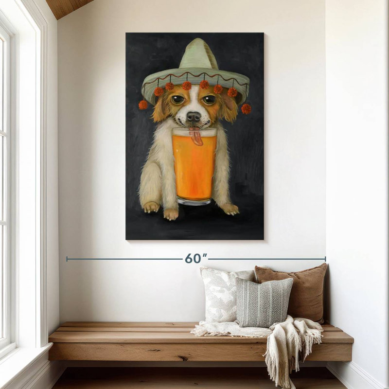 Boozer, 48" H x 32" W