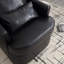 Fauteuil demi-tonneau pivotant-27044750