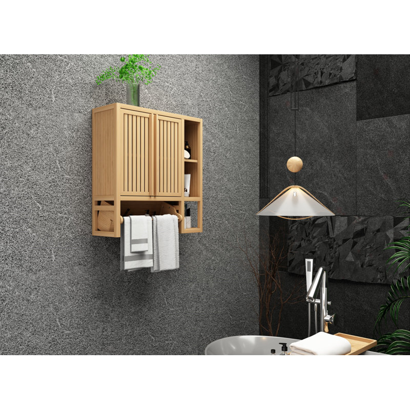 Armoire de salle de bain, armoire de rangement de toilette murale