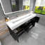 70.5'' Double Bathroom Vanity Base Only-72495721