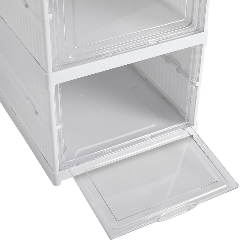 Audres 3 Pair Stackable Shoe Rack