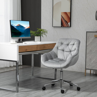 Sagefield Velvet Office Chair