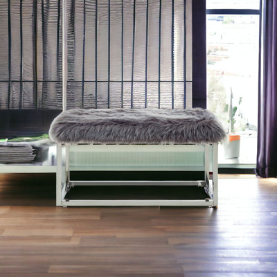 Banc rembourré 40 po