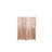 55.2'' W X 65'' H 4 - Panel Solid Wood Folding Room Divider