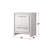 White Bath Vanity 30 In. W X 20 In. D, With White Quartz Top-1894270885