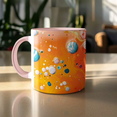 Polka Dot 11oz Accent Coffee Mug