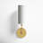 Jordan 1 - Light Wall Sconce in Brass-70337198