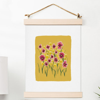 " Pansies " by Joy Lafome