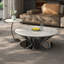 Table basse ronde moderne en marbre de luxe moderne