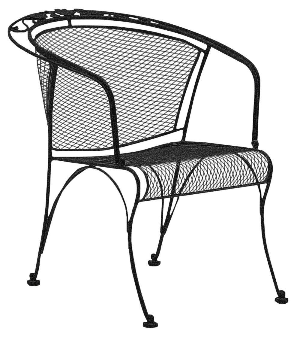 Coil spring outlet patio chair