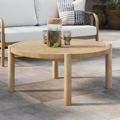 Table basse d'extérieur en bois Farmhouse
