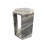 Side Table, Hexagonal End Table For Living Room
