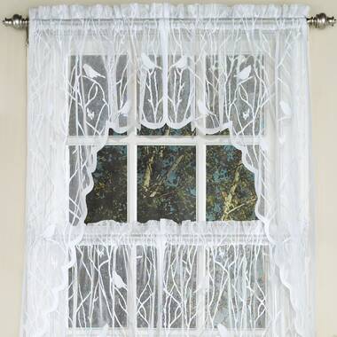 Eriah Floral Swag 60 Window Valance