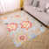 Demetia Floral Rectangle: 153 x 215 cm Area Rug