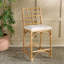 Tabouret de bar avec coussin Christine-125847881