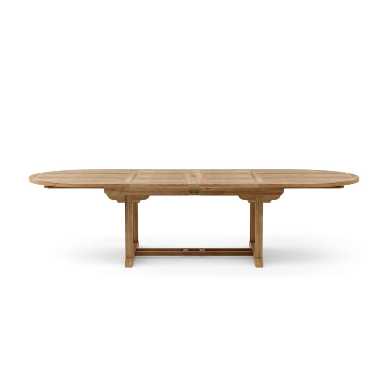 Bahama Outdoor Oval Teak Dining Table