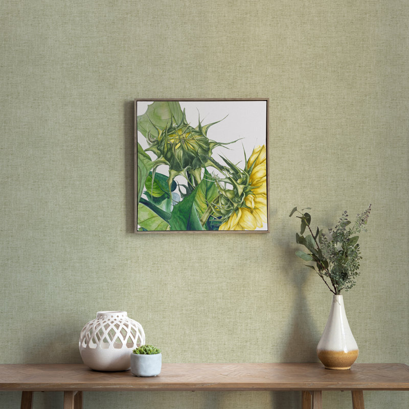 Easton Fern - Floater Frame Bold Art, 49cm H x 49cm W x 3.5cm D
