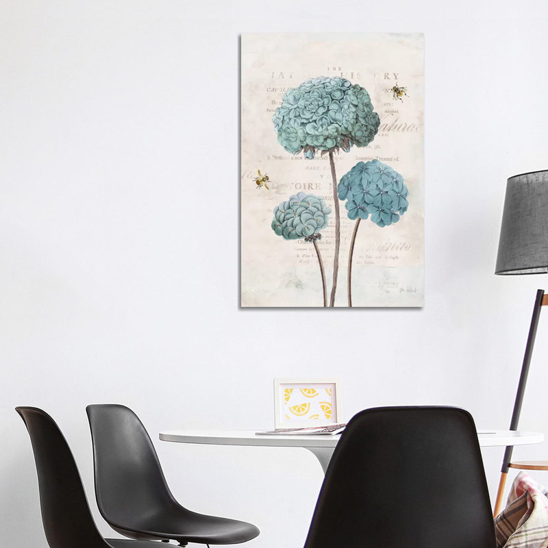 Geranium Study I 1 Piece Wall Art on Canvas, 101.6 cm H x 66.04 cm W x 1.91 cm D, Wrapped Canvas