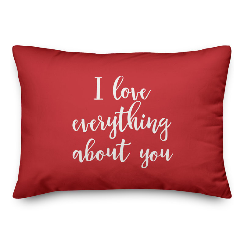 Throw Pillow, Red