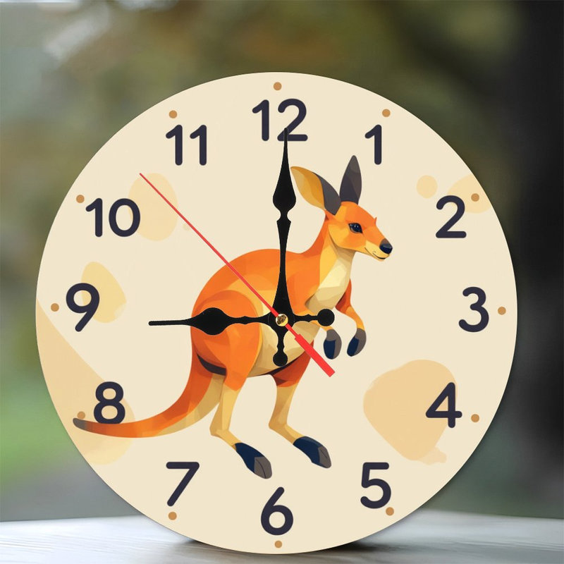 Horloge kangourou