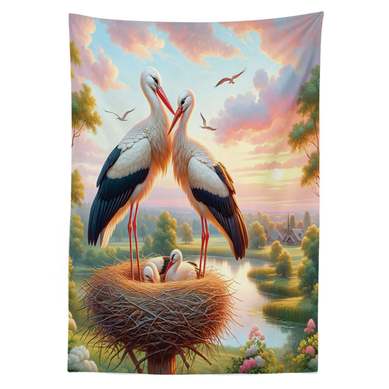 Powersville Rectangle No Pattern Microfiber Tablecloth, 84" Rectangle