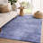 Premium Machine Washable Dream Shag ADS542 Fan-Like Rug-986554202-986554200