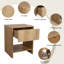 Table de bout avec rangement Tautiana-230792707