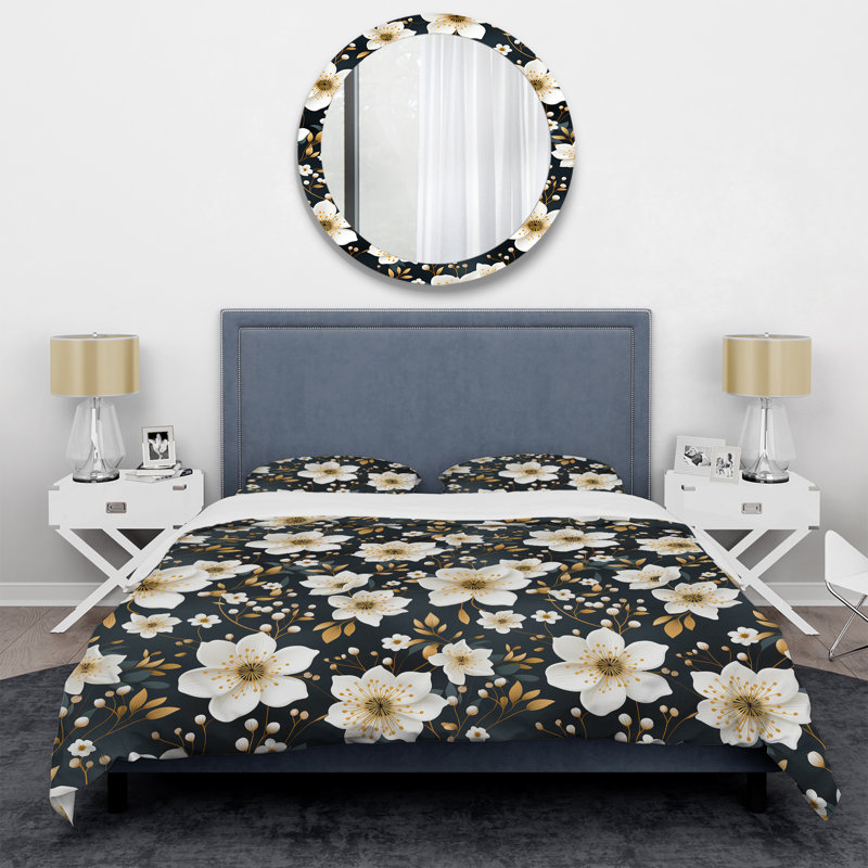 Ensemble de housse de couette Enura, Housse de couette pour très grand lit et 2 très