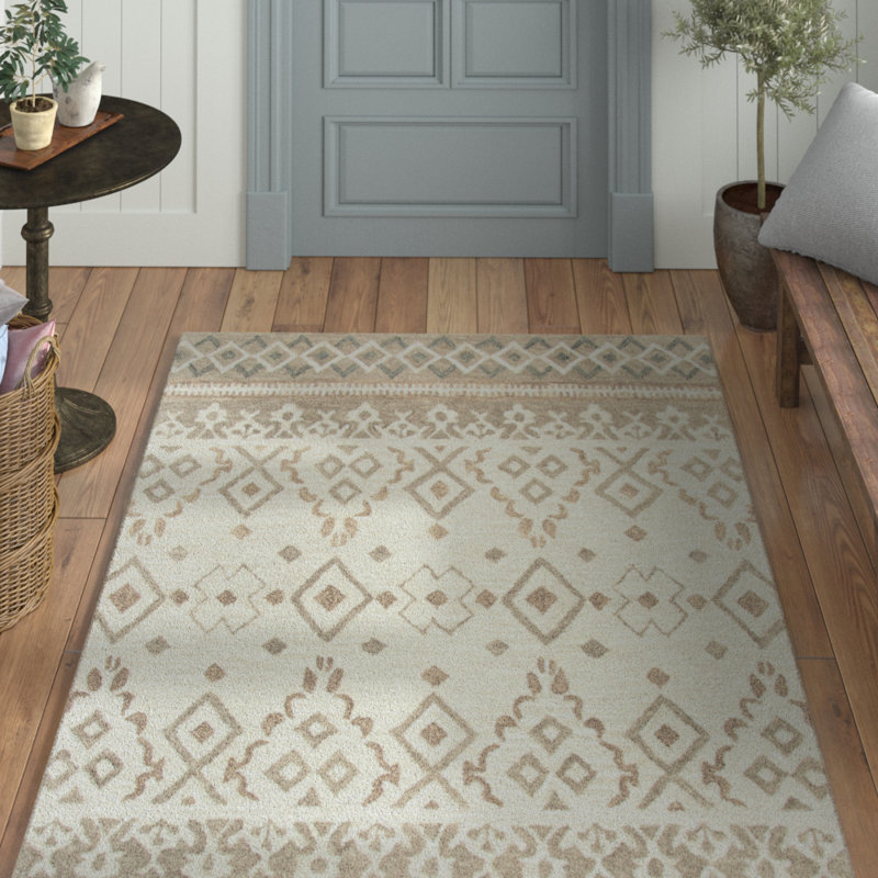 Eliger Wool Southwestern Indoor Rug, Rectangle 8' x 10'