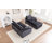 103" Cloud Sectional Couch with L - Shape Chaise, Boneless Modular Large - Segment Sofa-1517457298